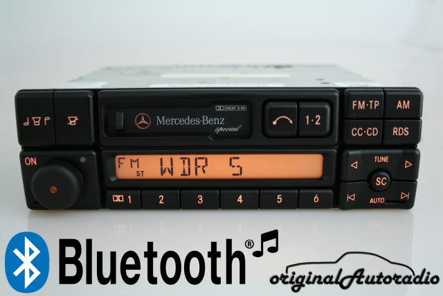 Mercedes Special BE2210 Bluetooth MP3 Becker Kassette Autoradio