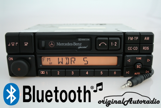 Mercedes Special BE2210 Bluetooth MP3 AUX-IN Kassette Autoradio