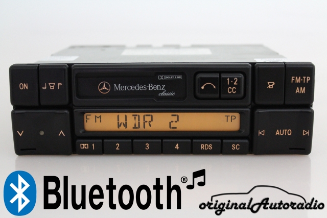 Mercedes Classic BE2010 Bluetooth MP3 Becker Kassette Autoradio