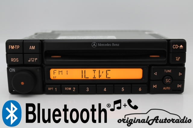 Mercedes Special MF2297 Bluetooth MP3 Autoradio CD-R 1-DIN Radio