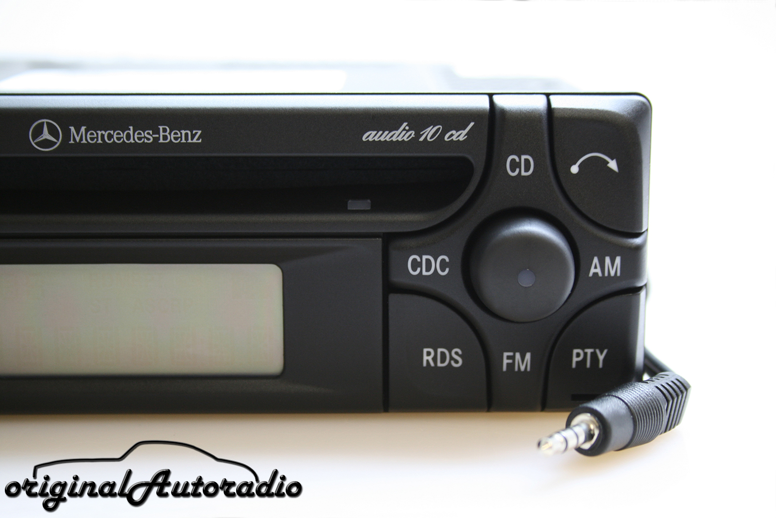 Original Mercedes Audio 10 CD MF2910 CD-R W126 Radio S-Klasse V126 Autoradio RDS 