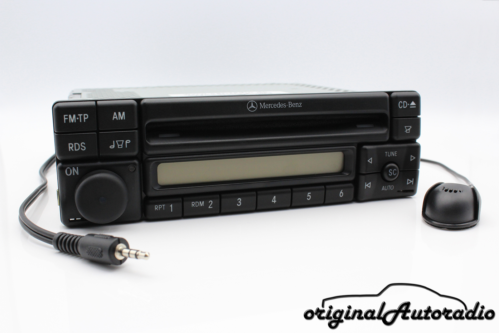 Alpine Radio MP3 Bluetooth Mercedes Special MF2297 avec microphone CD-R AUX Autoradio 