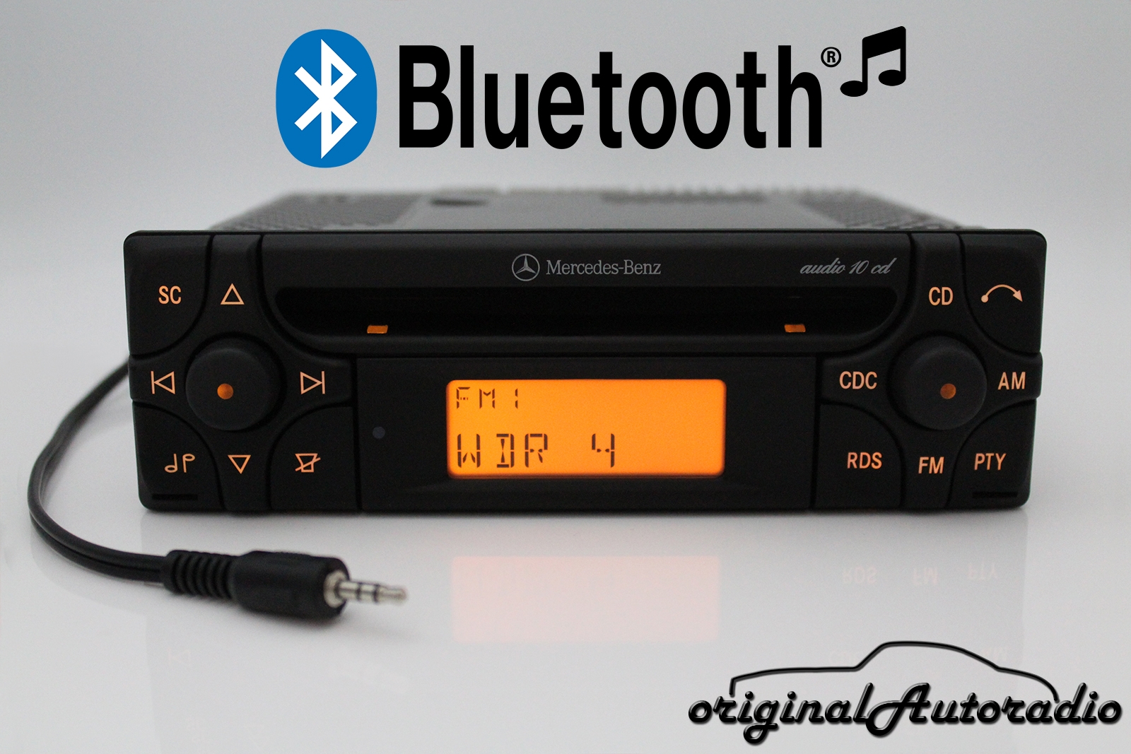 Mercedes Audio 10 CD MF2910 Bluetooth Autoradio MP3 Audio-Streaming RDS CD Radio 